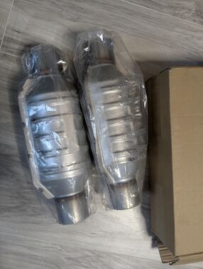 Universal Silver Catalytic Converters - Pair